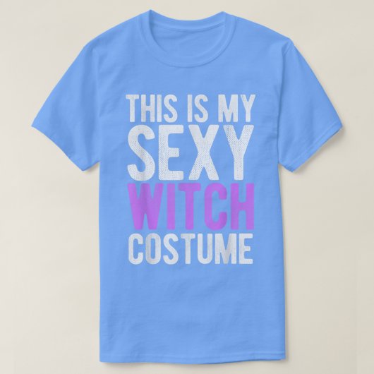 Dit is mijn Sey Witch Costume Funny Halloween 6558 T-shirt (Design voorkant)