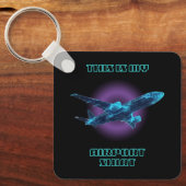 Dit is Mijn Shirt Familiereis Sleutelhanger (Voorkant)