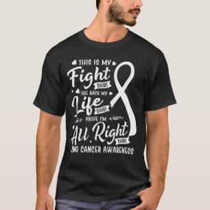 Dit is Mijn Shirt Lung Cancer Awareness Suppo