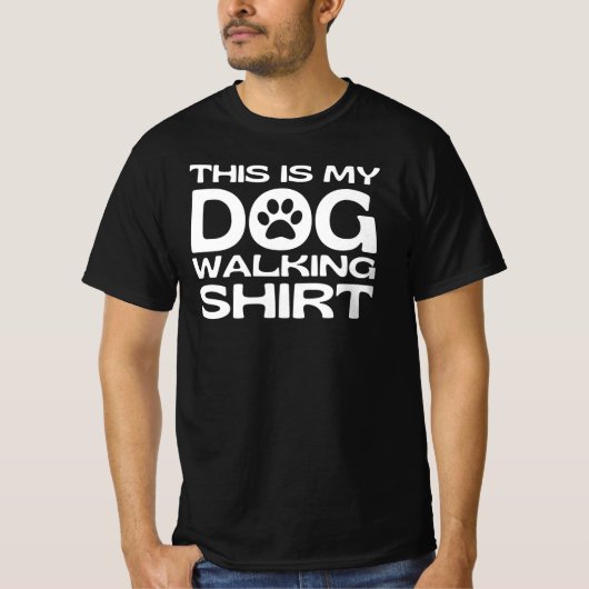 Dit is mijn Shirt met een hond. (Voorkant)