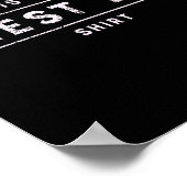 Dit is mijn Shirt op de Dag van de Kaas Poster (Hoek)