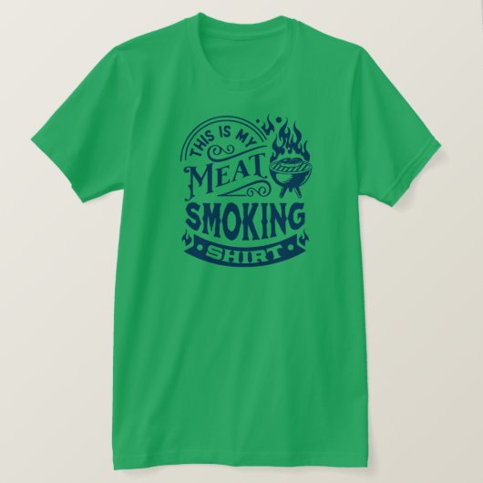 Dit is mijn shirt-vleesrookontwerp t-shirt (Design voorkant)