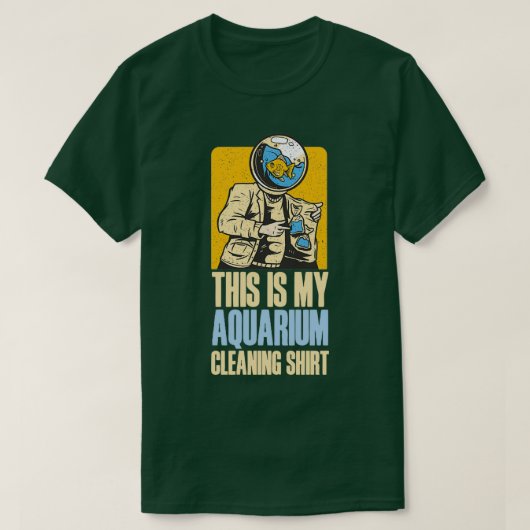 Dit is mijn Shirt voor het schoonmaken van Aquariu (Design voorkant)