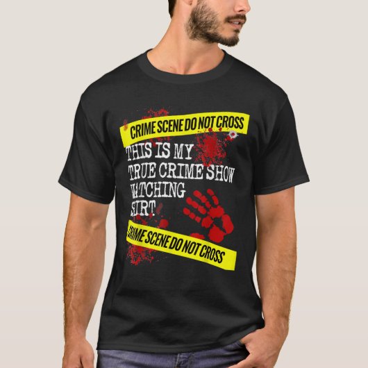 Dit is mijn Show van de echte misdaad die Shirt zi (Voorkant)