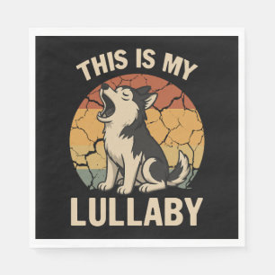 Dit is mijn slaapliedje - Husky Servet