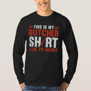 Dit Is Mijn Slager Graag Afwassen T-shirt
