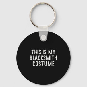 Dit is mijn smid kostuum Halloween Easy Kinder Sleutelhanger