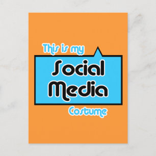 DIT IS MIJN SOCIALE MEDIAKOSTEN BRIEFKAART