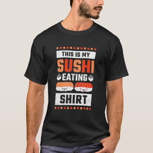 Dit is mijn soesji die eet t-shirt (Voorkant)