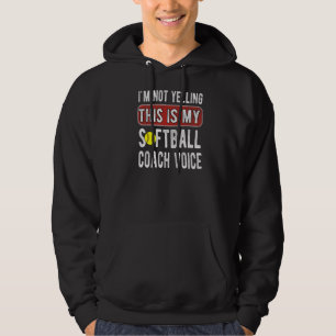 Dit is mijn Softball Coaching van de Stem van de Z Hoodie