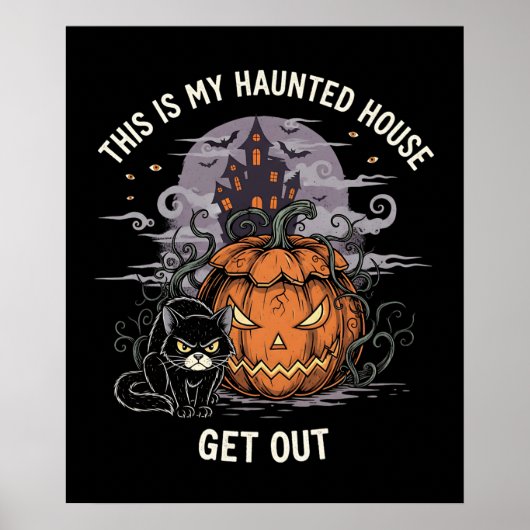 Dit is mijn spookhuis poster (Voorkant)
