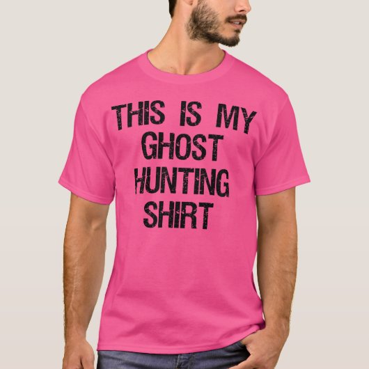 Dit Is Mijn Spookjacht Shirt Funny Ghost Hunter (Voorkant)