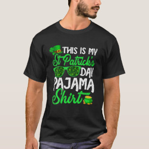 Dit is mijn St Patrick's Day Pajama Happy Patrick' T-shirt