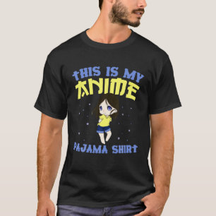 Dit is mijn stomme Kawaii Anime Pajama Teen Girls T-shirt