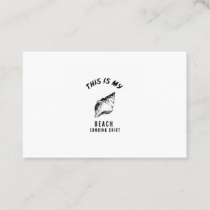 Dit is mijn strandbestrijdend shirt visitekaartje