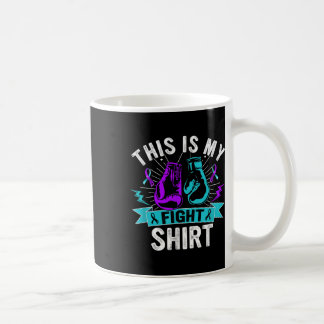 Dit Is Mijn Strijd T-shirt Preventie Van Zelfmoord Koffiemok
