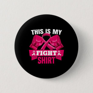 Dit is mijn strijd tegen borstkanker vechter gelov ronde button 5,7 cm