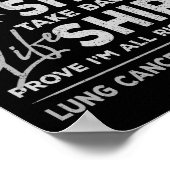 Dit is mijn strijd tegen longkanker Awareness Supp Poster (Hoek)