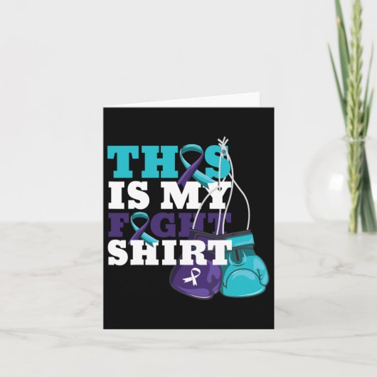 Dit is mijn strijd tegen zelfmoordpreventie. kaart (Voorkant)