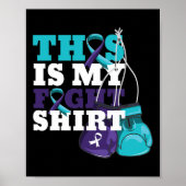 Dit is mijn strijd tegen zelfmoordpreventie. poster (Voorkant)