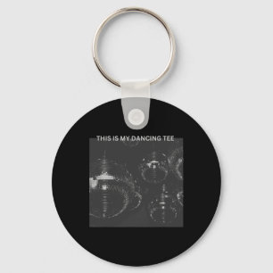 Dit is mijn T-shirt Disco Ball Festival Graphic Sleutelhanger