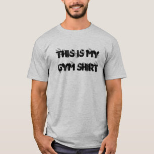 Dit is mijn T-shirt van het gymnastiekshirt