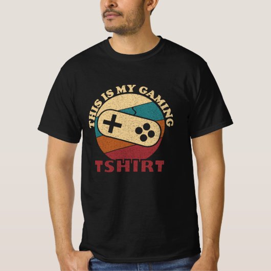 dit is mijn T-shirt voor gaming grappige gamer cad (Voorkant)