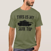 Dit is mijn Tanktop Abrams Tank Funny Military (Voorkant)