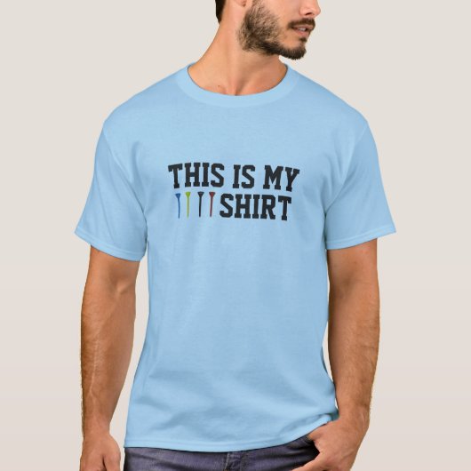 Dit is mijn Tee Shirt Funny Golf T-Shirt (Voorkant)
