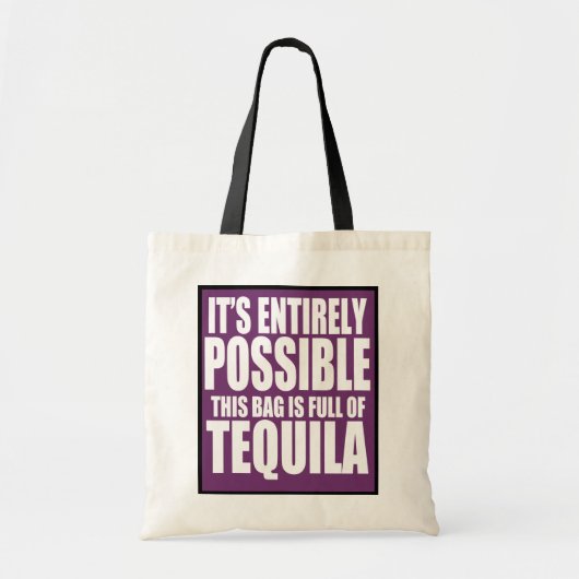 Dit is mijn Tequila Bag. Tote Bag (Voorkant)