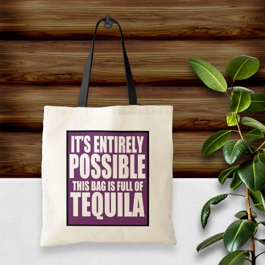 Dit is mijn Tequila Bag. Tote Bag