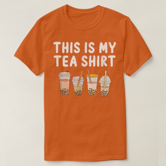 Dit is mijn thea Shirt Funny Teashirt Pun Bubble T (Design voorkant)