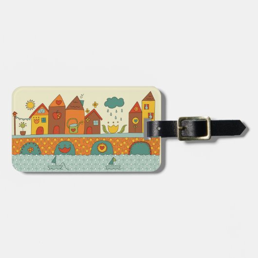 Dit is mijn thuis bagagelabel (Voorkant horizontaal)