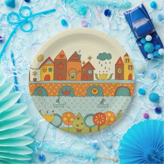 Dit is mijn thuis papieren bordje (Feest)