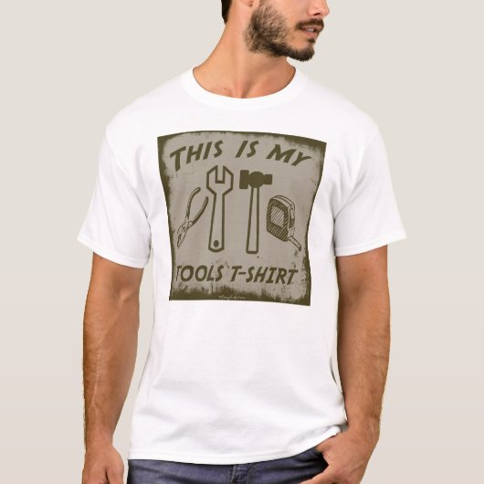 DIT IS MIJN TOOLS T-SHIRT (Voorkant)