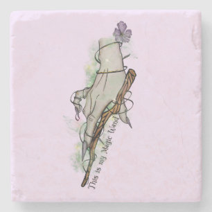 Dit is mijn toverstaf stenen onderzetter