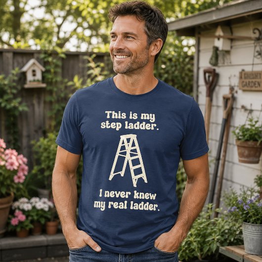 Dit is mijn trapje Funny Tri-Blend Shirt