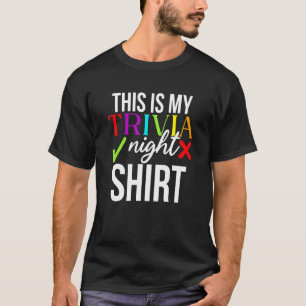 Dit is mijn Trivia nacht T-shirt