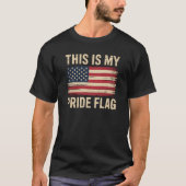 Dit is mijn trotsvlag t-shirt (Voorkant)