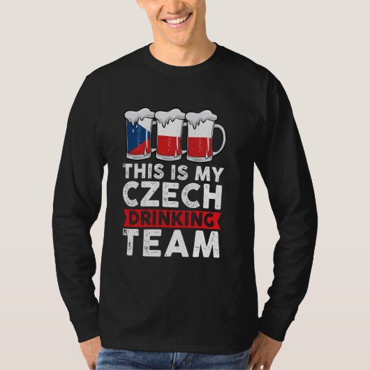 dit is mijn Tsjechische drink team T-shirt (Voorkant)