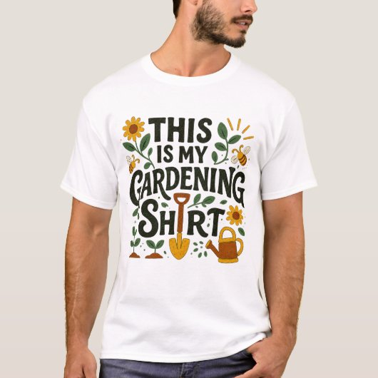 Dit Is Mijn Tuinieren Shirt (Voorkant)