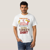 Dit Is Mijn Turkije Eet Shirt – Grappige Dankzeggi (Voorkant volledig)