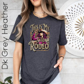 Dit is mijn tweede rodeo, cowgirl cadeau, meisje b t-shirt