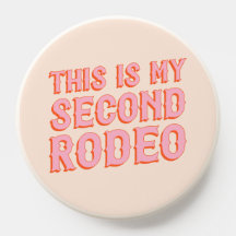 Dit is mijn tweede Rodeo (oude west letters)