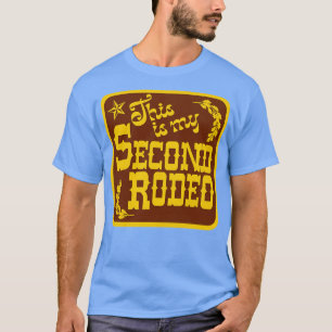 Dit is mijn tweede rodeo Westerne esthetiek T-shirt