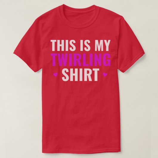 Dit is mijn Twirling Shirt Funny Baton Twirling Gi (Design voorkant)