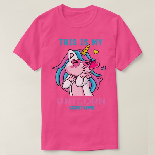Dit is mijn Unicorn Costume T-shirt (Design voorkant)