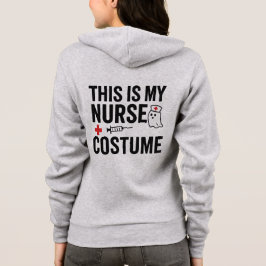 Dit is mijn verpleegster Halloween kostuum Hoodie