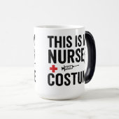 Dit is mijn verpleegster Halloween kostuum Magische Mok (Voorkant rechts)