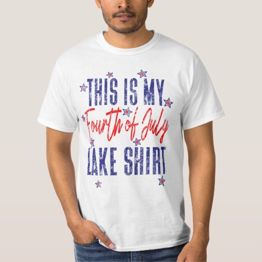 Dit is mijn vierde juli meer Shirt (Voorkant)
